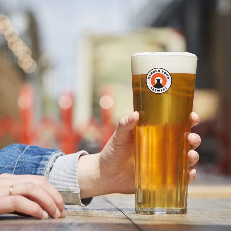 Cover Image for Buy 1 get 1 free on a pint of Camden Hells at The George & Dragon